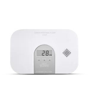 Housegard kolmonoxidlarm med LCD, inkl. 3-årsbatteri, CA107