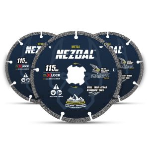 115mm | Metall | 100X livslängd | X-lock, 22,23mm | 3 st | Vinkelslip