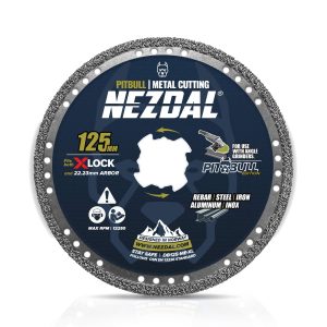 125mm | Metall | 100X livslängd | X-lock, 22,23mm
