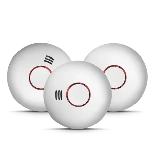 Housegard Origo, trådlös optisk brandvarnare, inkl. batteri, 3-pack