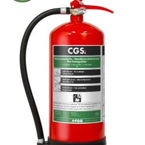 CGS 6 liter X-Fog handbrandsläckare, WA6XF-A
