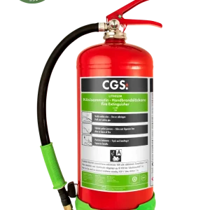 CGS 6 liter AVD brandsläckare, LITHEX-6