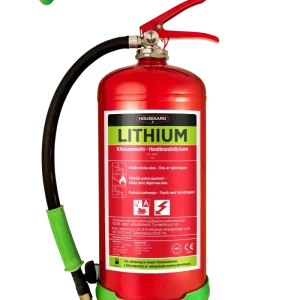 Housegard 6 liter AVD brandsläckare, röd, LITHEX6 13A