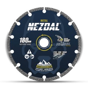 180mm | Metall | 100X livslängd | 22,23mm | Vinkelslip