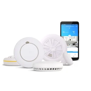 Housegard Note GW124NX Hub Wifi + SA424WS Smart Brandvarnare