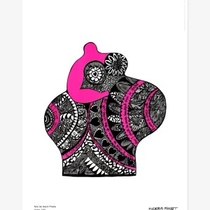 Poster, Niki de Saint Phalle, Audrey