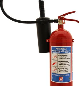 Kolsyresläckare 5kg stål 89B Permalex