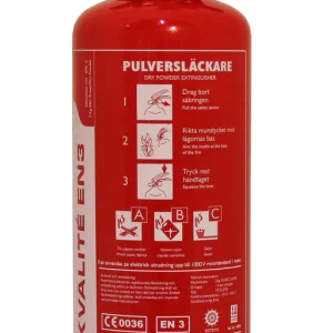 Pulversläckare 2kg 13A89BC EN3